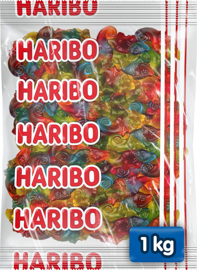 Haribo caméléon - bonbons aux arômes de fruits - sachet 1kg
