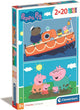 Clementoni Jigsaw Puzzle Super Color Peppa Pig, 2x20st.