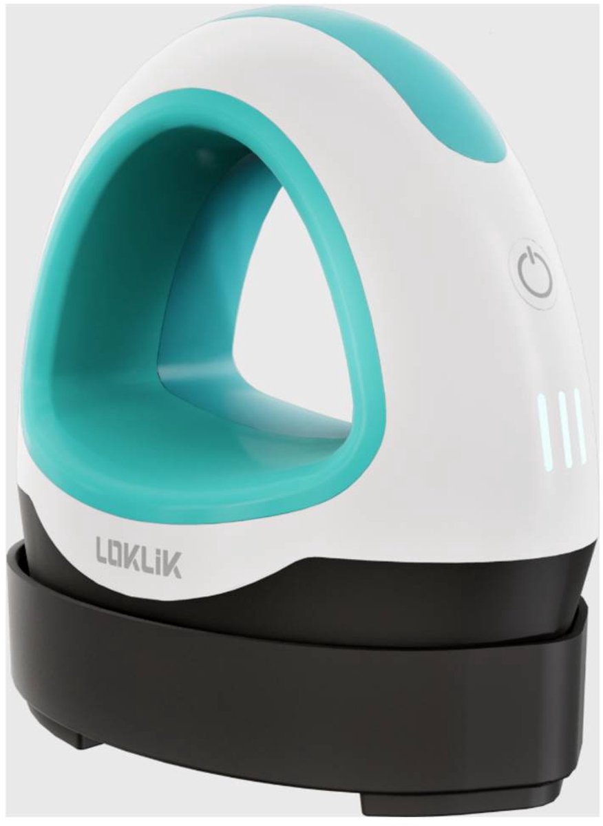 Loklik • mini presse à chaud bleue