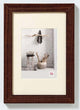 Walther home - cadre en bois - format photo 30x40 cm - noyer