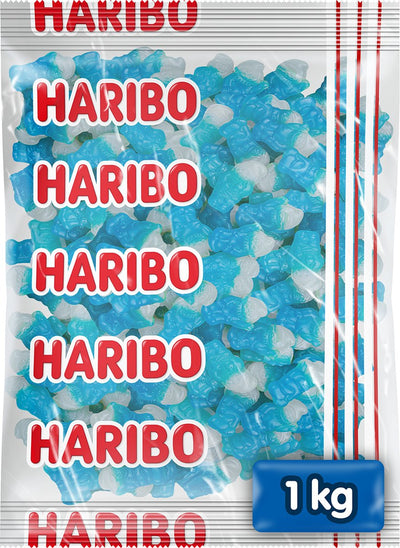 Haribo gnomes - bonbons aux saveurs de fruits - sachet de 1kg