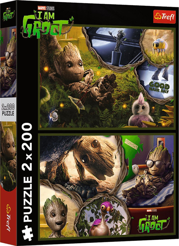 Trefl puzzle Marvel gardiens de la galaxie grand 2x200 pièces.