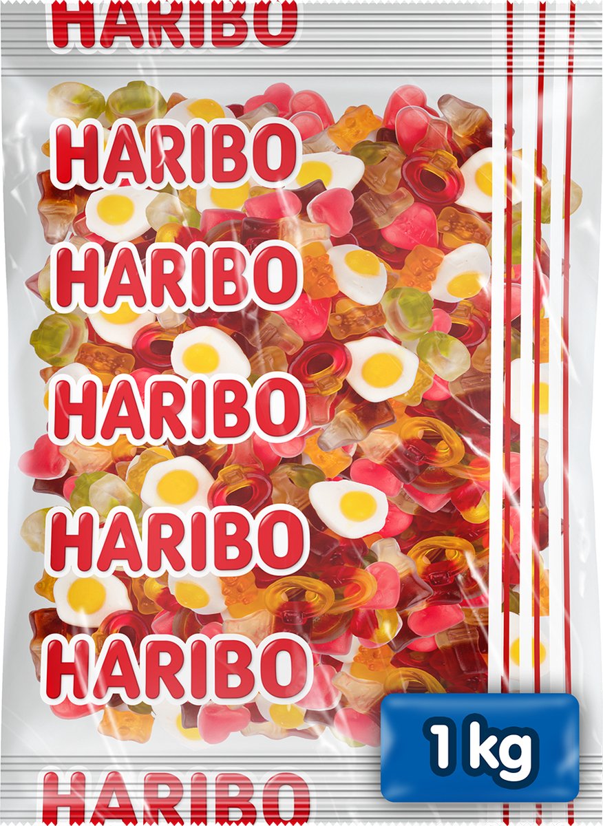 Haribo starmix - mélange de bonbons aux arômes de fruits - sachet de 1kg