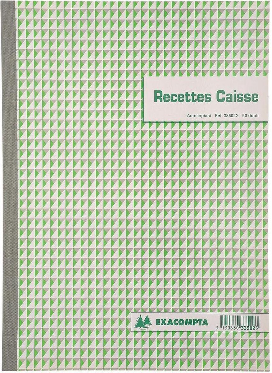 Exacompta reçus a4 français dupli 50 x 2 feuilles