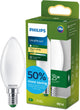 Lampe LED Philips à économie d'énergie transparente - 40 W - E27 - lumière blanc chaud - lot de 2 - économisez sur les coûts énergétiques