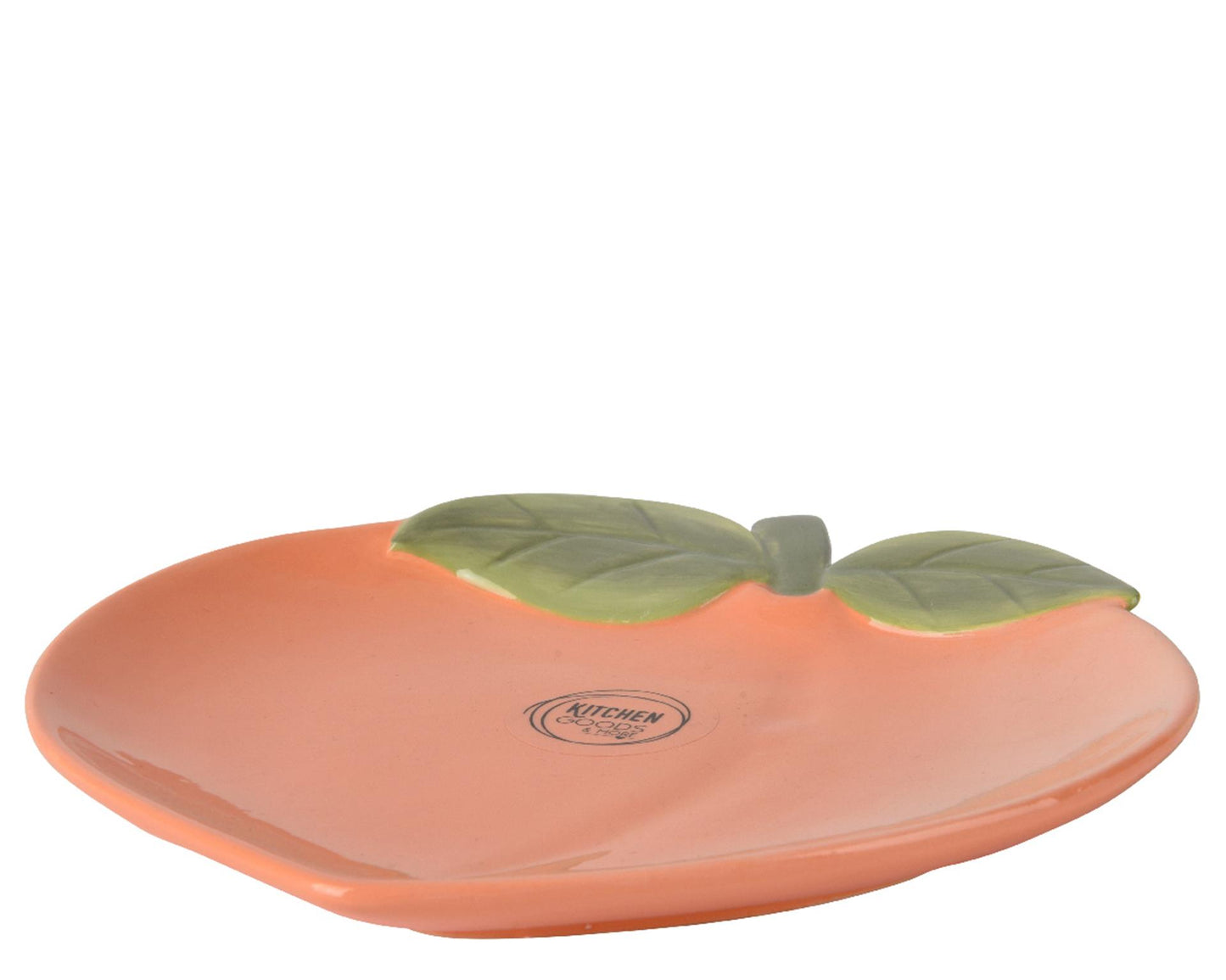 Assiette Decoris dolomite 16cm forme pêche