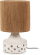 Serax - sophie casier oya - lampe de table - beige marron - 25 ø - h 42,00cm - 3,28kg