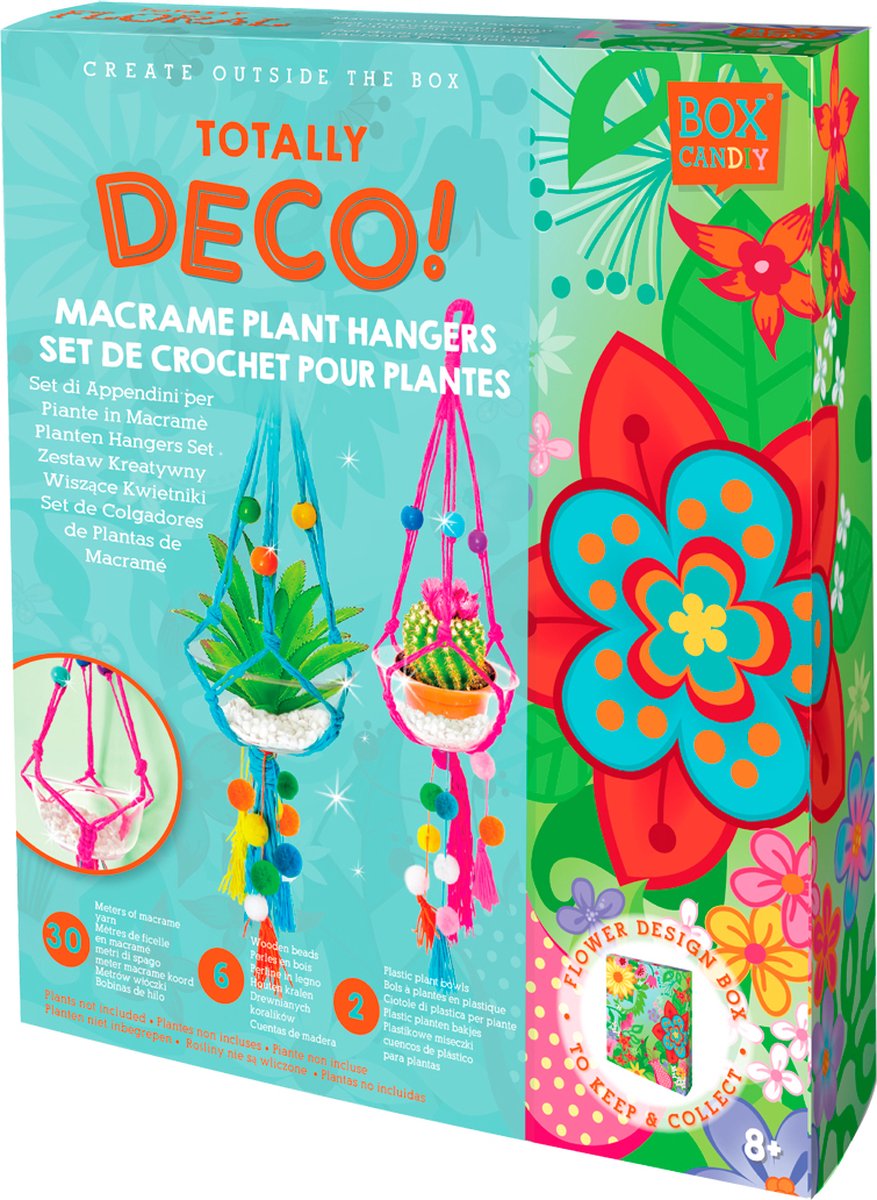 Boîte de bonbons fleurs et plantes, ensemble de jouets éducatifs pour enfants.