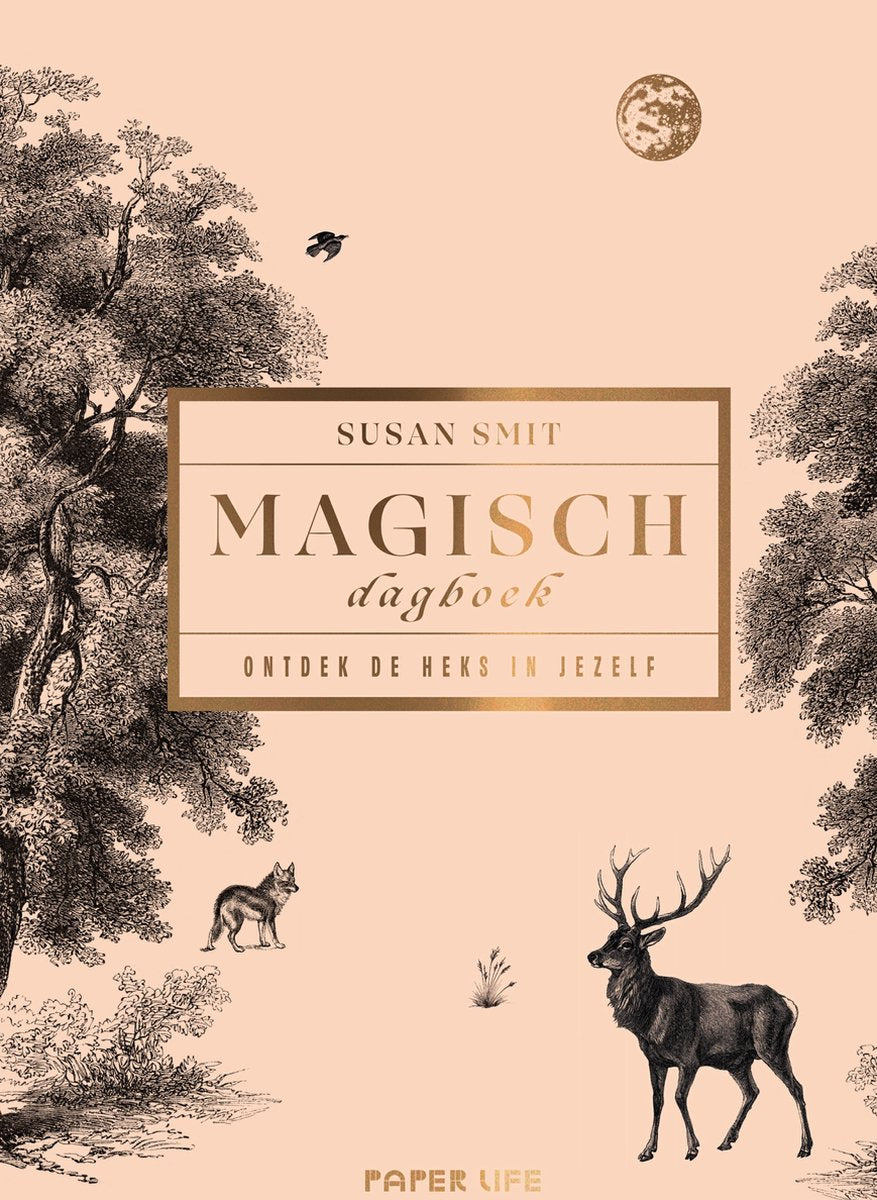 Journal magique du spectre de la vie en papier