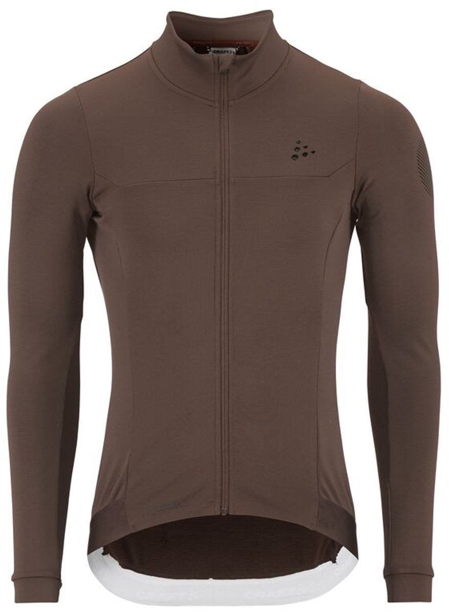 Chemise de cyclisme homme Craft adv bike subz ls jersey m - prune