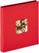 Walther ea-110-r fun - album de photos - format 31 x 33 cm - 400 photos 10 x 15 cm - rouge