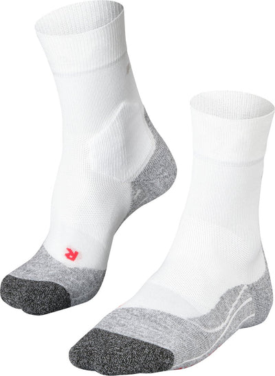Falke ru3 anti-ampoules lyocell matériau fonctionnel chaussettes de course hommes blanc - taille 46-48