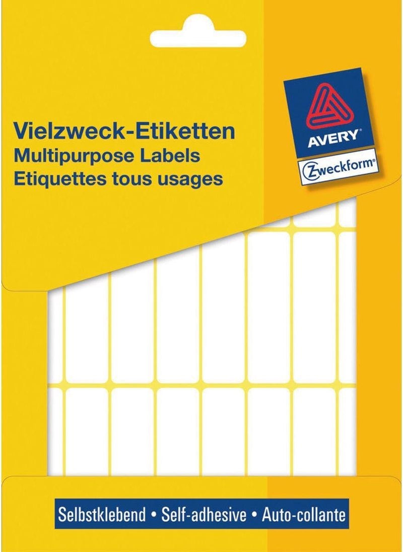 Etiquettes universelles avery zweckform 3336 50x14mm blanc