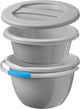 Seau à ligne d'eau Sunware - set de nettoyage grand - 9l 14l - gris