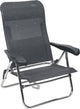 Crespo - chaise de plage - al 205 - gris foncé