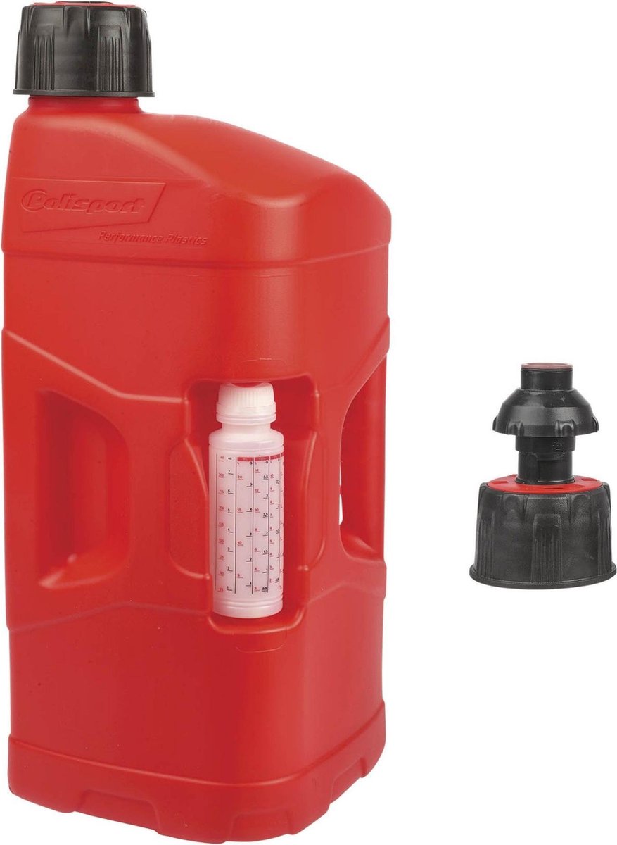 Bidon d'essence Polisport Prooctane Jerry Can avec bouchon à remplissage rapide 20 l