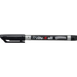 Stabililo write-4-tout marqueur permanent fin noir