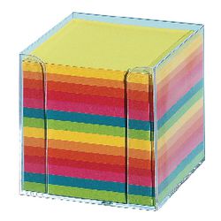 Remplissage coloré en bloc cubique