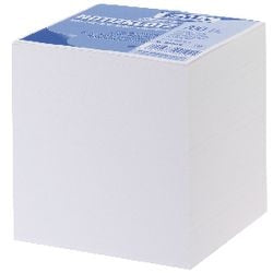 Recharges pour cube mémo 9x9cm blanc