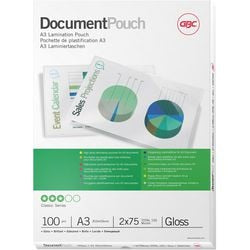 Pochettes de plastification gbc a3 303x426mm 150 microns