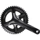 Shimano Cranket 2 x 11 Speed ​​Road FC-RS510 175 50-34T avec du noir d'essieu creux
