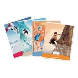 Ursus cblok splendid 70g m2 21x29,7cm carreaux 4x8mm 2 trous 200 pages 100 feuilles
