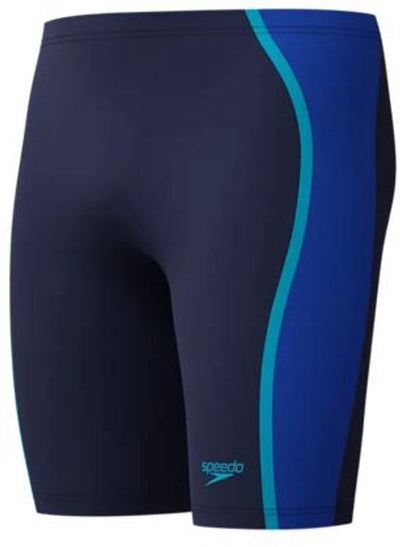 Short de bain sport homme Speedo solid splice jammer - bleu marine