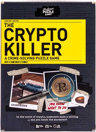 Professeur puzzle le tueur de crypto - jeu de cartes (eng)
