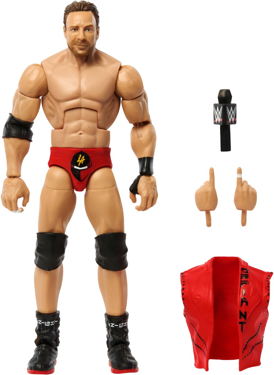 Mattel wwe Elite Collection Top Picks La Knight Action Figure, 8 ans, multicolore, en plastique