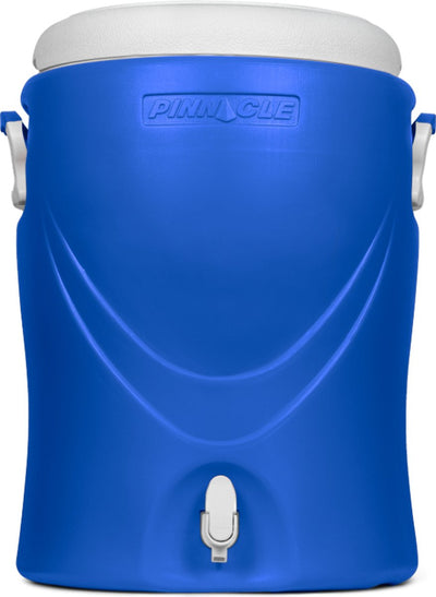 Pinnacle Platino 10 gallons - Distributeur de boissons isotherme avec robinet - 40 litres - Bleu