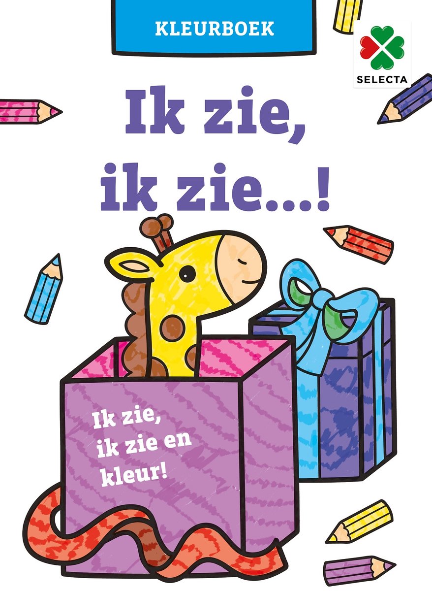 Selecta je vois, je vois! livre de coloriage