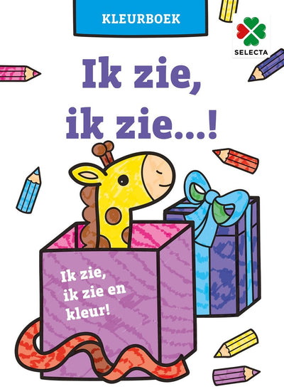 Selecta je vois, je vois! livre de coloriage