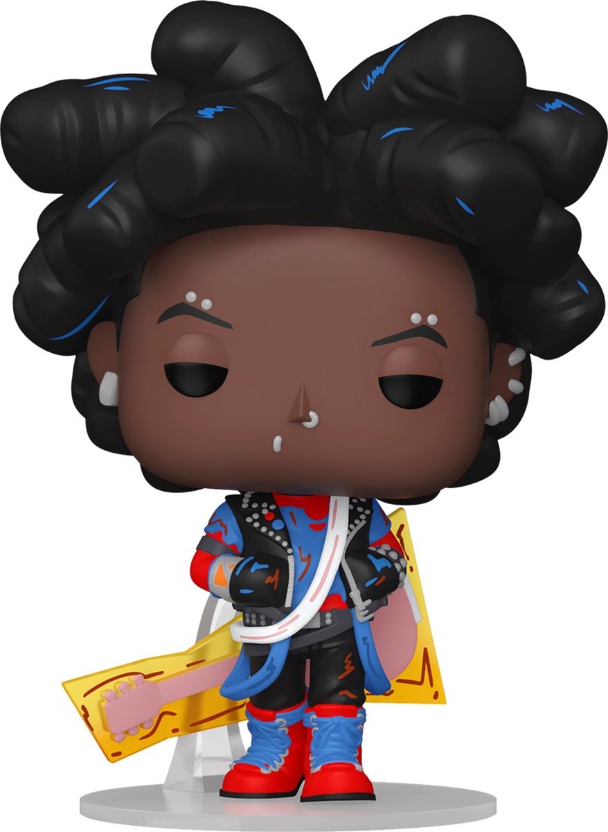 Funko Spider-Man à travers le Spider-Verse - figurine en vinyle Spider-punk 1411 pop ! multicolore