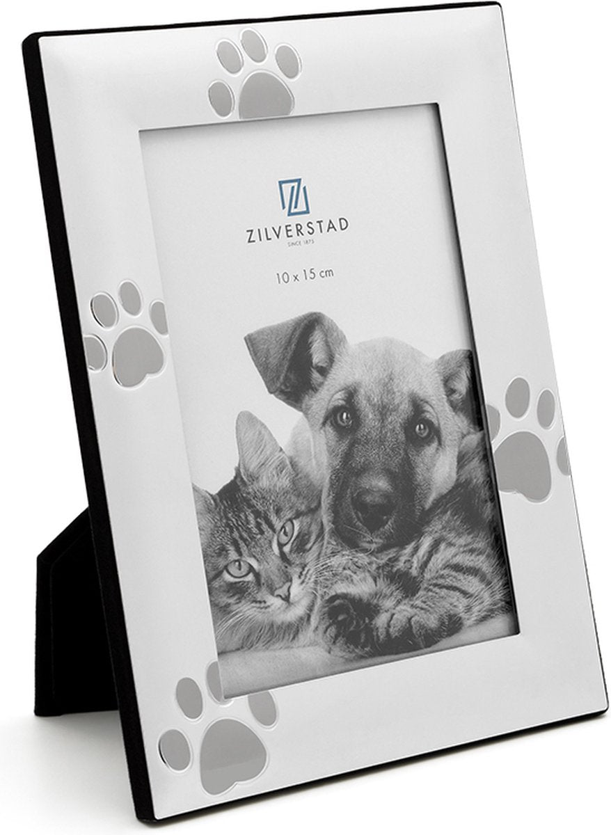 Zilverstad - cadre photo mémoire patte d'animal 10x15 cm