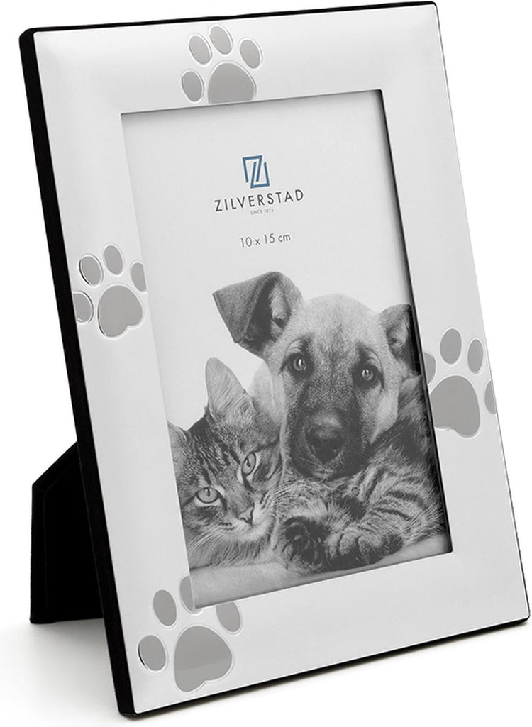 Zilverstad - cadre photo mémoire patte d'animal 10x15 cm