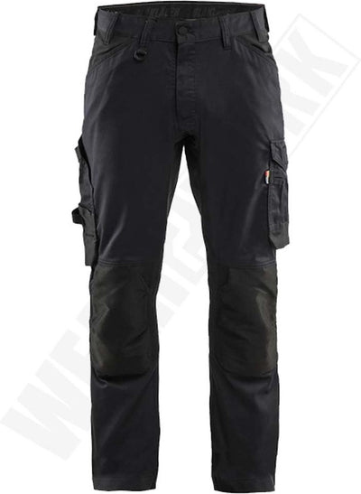 Blåkläder blaklader 1751-1832 pantalon de travail extensible dans les 2 sens - noir - c56