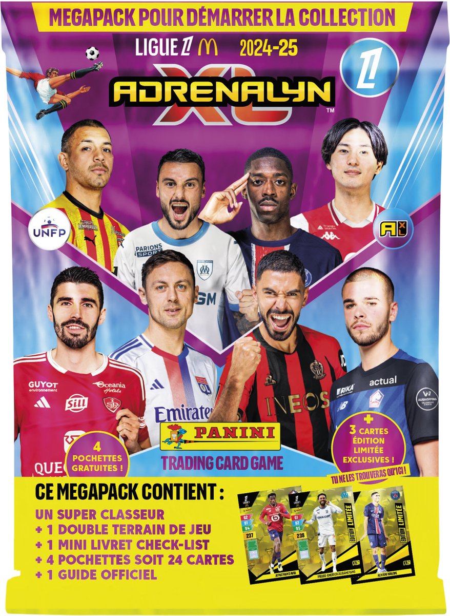 Album d'autocollants Panini adrenalyn xl