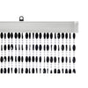 Wicotex rideau anti-mouches charlotte 90x220cm noir