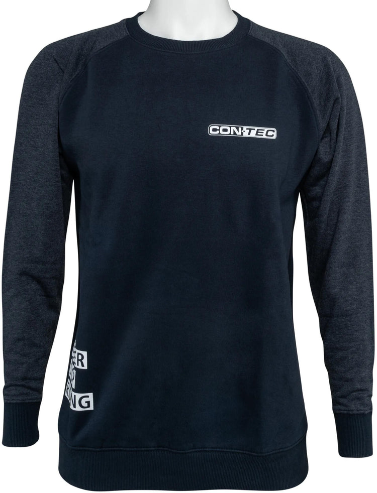 Sweat-shirt Contec CT n'arrête jamais de monter en taille xl gris bleu