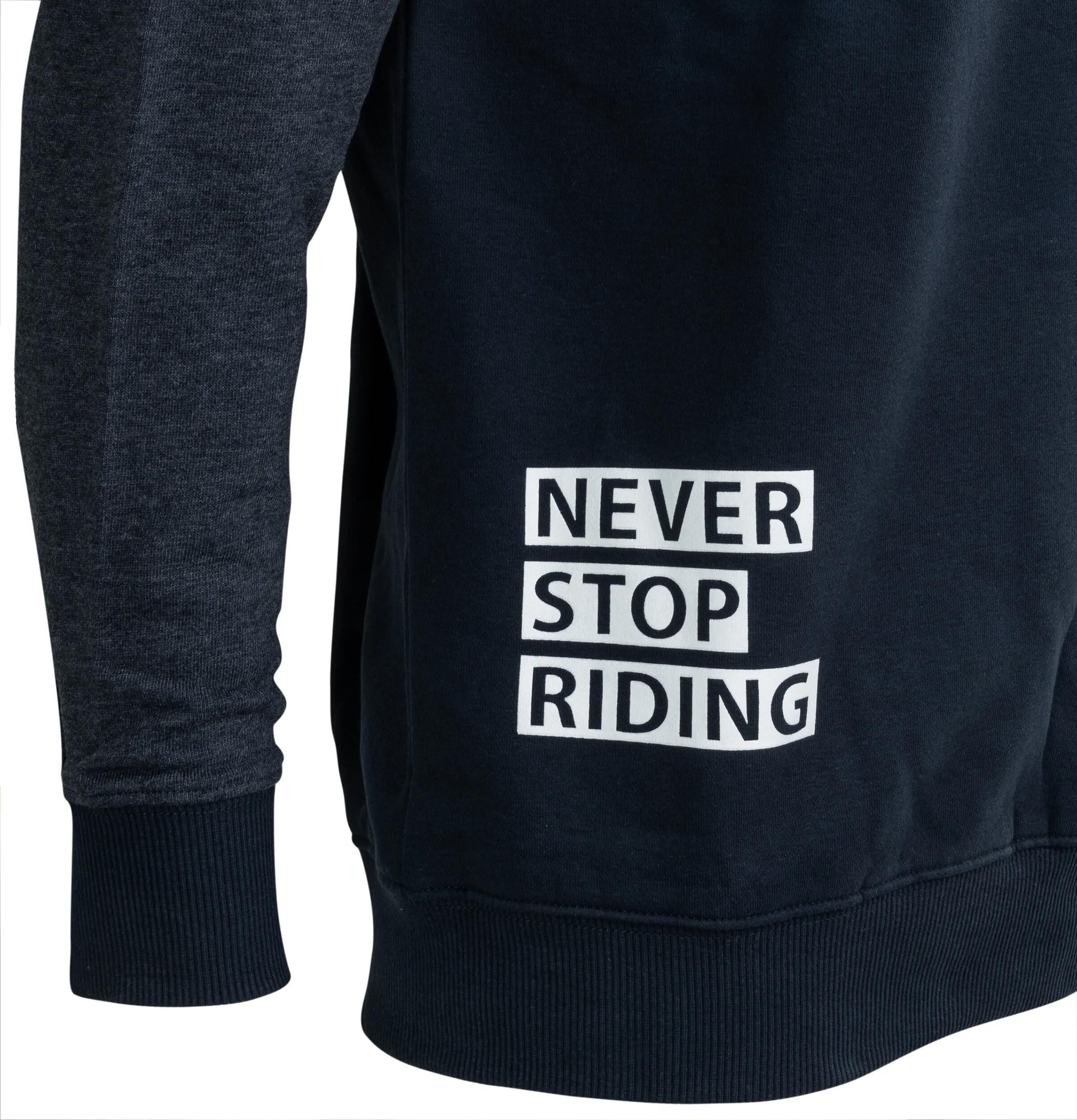 Sweat-shirt Contec CT n'arrêtera jamais de monter en taille xxl gris bleu