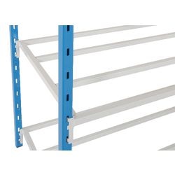 Arno space étagères gris clair 150x36cm