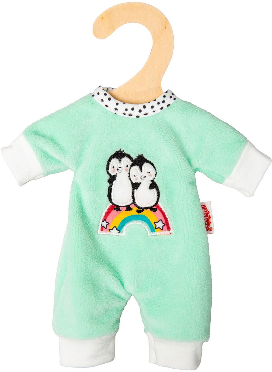 HELSS VELOR POPPENROMPERTJE PINGUIN, 20-25 cm