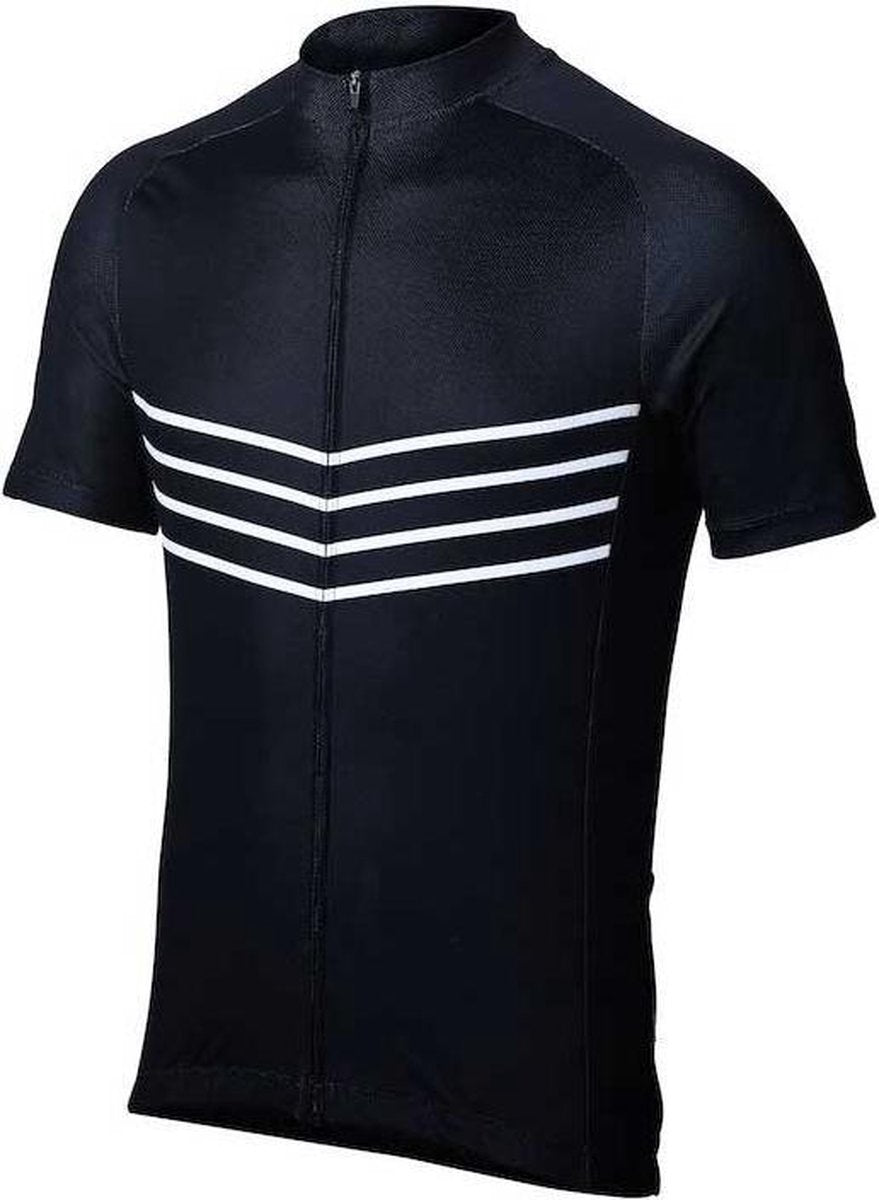 Bbb Cycling Chemise de cyclisme pour hommes à manches courtes Comfort Fit - Chemise de cyclisme pour hommes à manches courtes - Chemise de cyclisme confortable et à séchage rapide pour hommes - Noir - Taille S - BBW-250