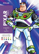 Hachette pratique coloriages mystères pixar tome 2 - livre de coloriage pour adultes