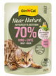 Gimcat nourriture pour chat près du canard de boeuf nature - 16 x 85 gr - pack économique