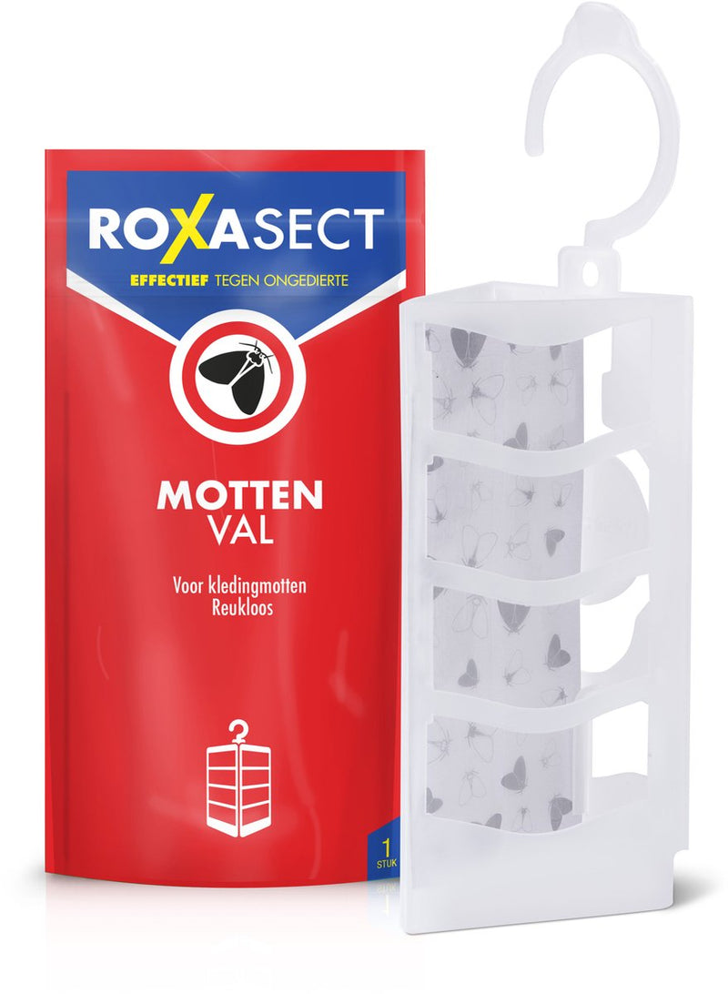 Piège à mites Roxasect - pour mites de vêtements - attire et tue les mites de vêtements mâles - effet longue durée - piège antiparasitaire - 1 pièce