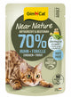 Gimcat nourriture pour chats près de la truite de poulet nature - 16 x 85 gr - pack économique