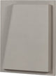 Déco murale Woood numa - aspect béton - gris - 122x92x12