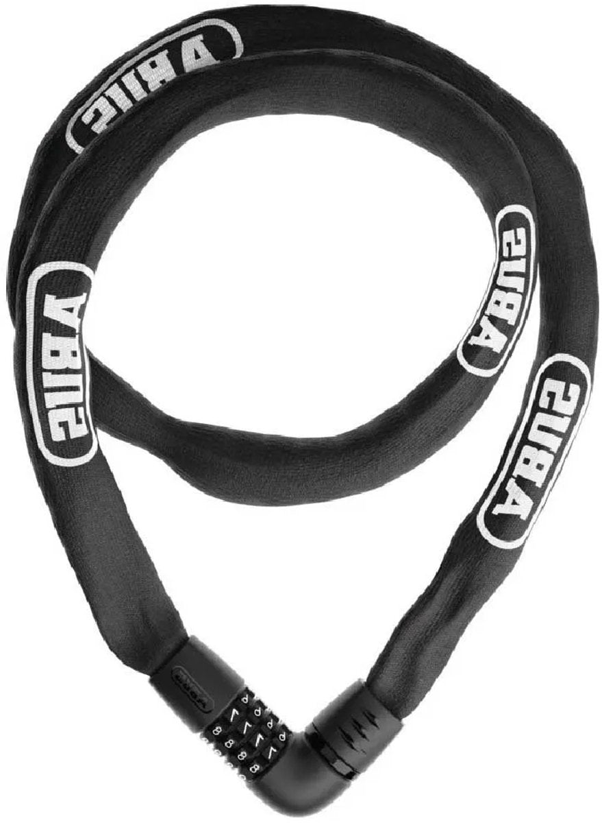 Abus chaîne antivol code tresor 6807c 140 noir