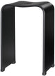 Tabouret de douche Sealskin noir mat - tabouret de salle de bain en acrylique avec antidérapant - multifonctionnel